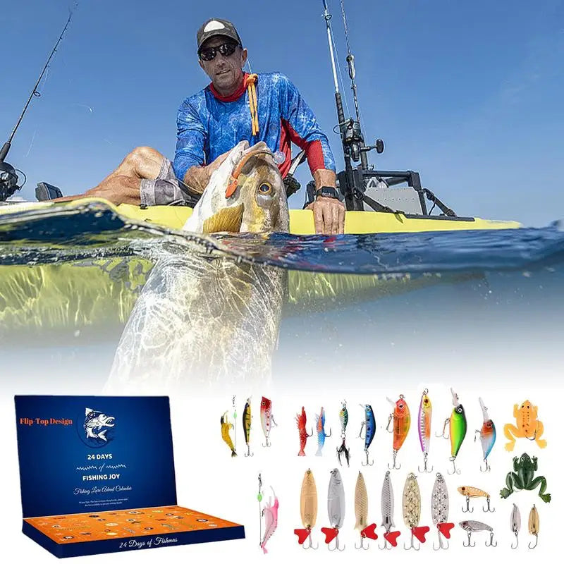 2024 Fishing Tackle Advent Calendar - 24 Days of Creative Fishing Gear Gifts!