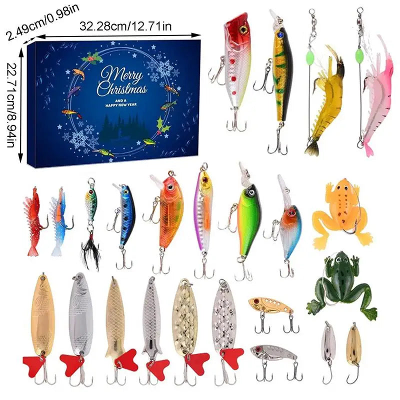 2024 Fishing Tackle Advent Calendar - 24 Days of Creative Fishing Gear Gifts!